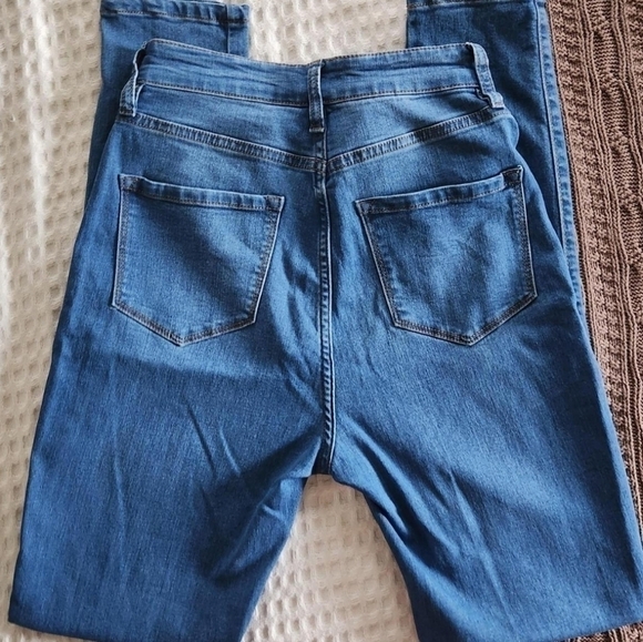 New Fashion Nova High waisted skinny jeans size 7 Casual Denim glam - Picture 3 of 7